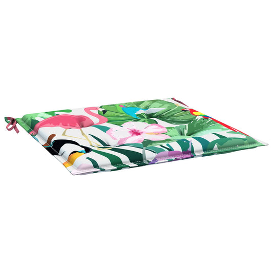 vidaXL Μαξιλάρια για καρέκλες 6 pcs Πολύχρωμο 50 x 50 x 4 cm