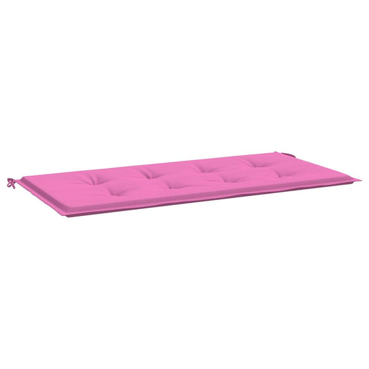 vidaXL Μαξιλάρι καρέκλας Μονόχρωμο Ροζ 120 x 50 x 3 cm Ύφασμα Όξφορντ