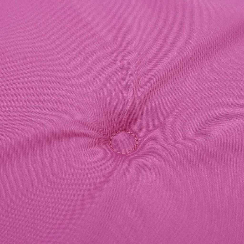 vidaXL Μαξιλάρι Πάγκου Κήπου Ροζ 150x50x4 εκ. Ύφασμα Oxford