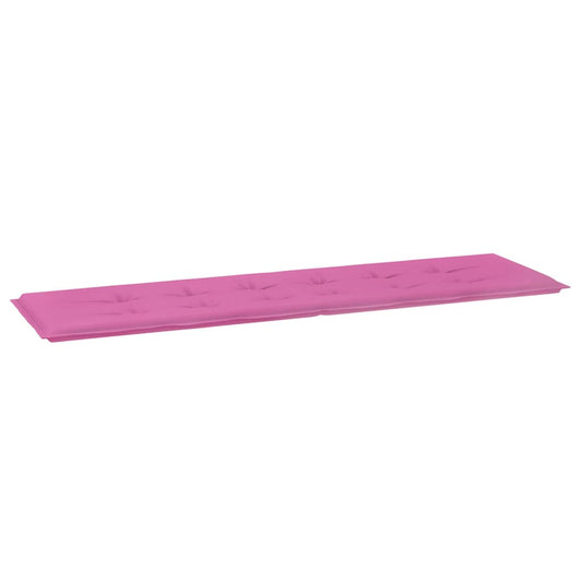 vidaXL Μαξιλάρι Παγκάκι Κήπου Ροζ 180 x 50 x 4 cm Ύφασμα Oxford