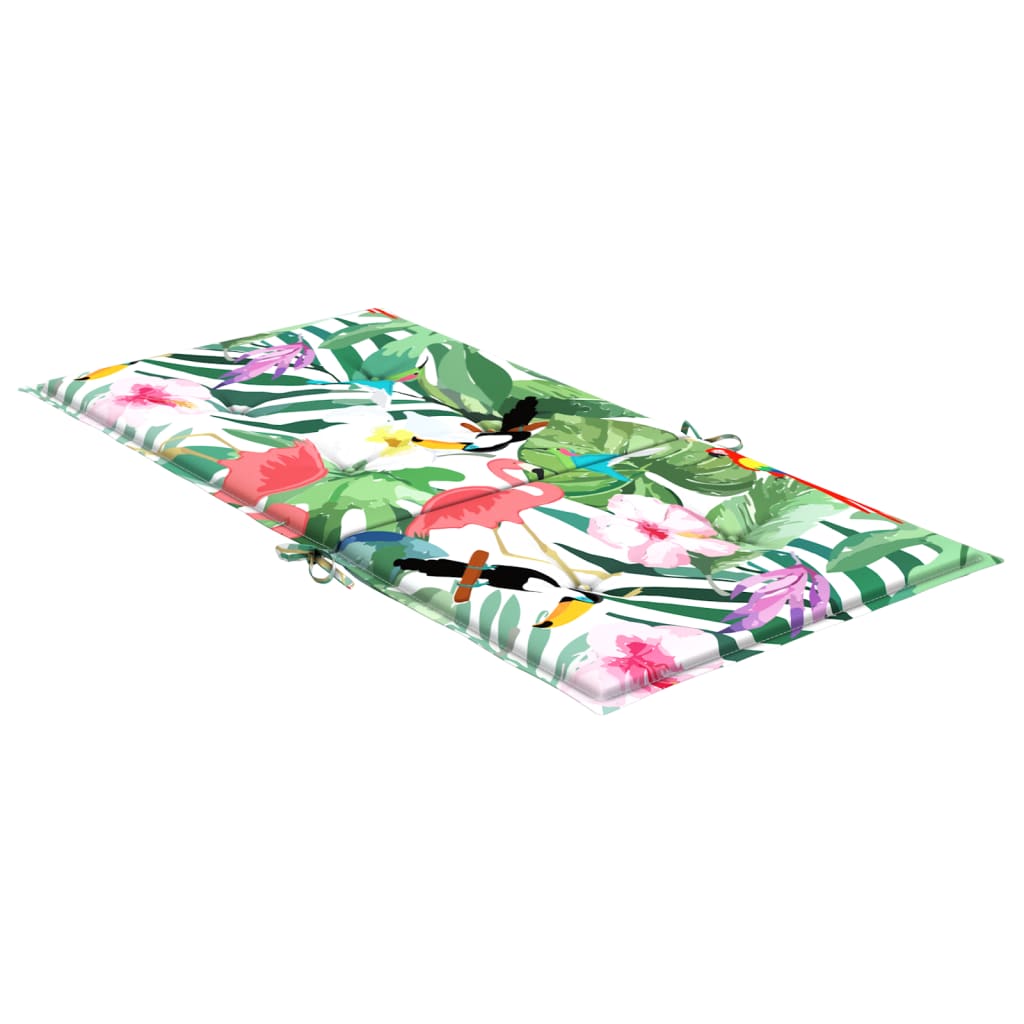 vidaXL Μαξιλάρια Καρέκλας με Πλάτη 6 τεμ. Πολύχρωμα Υφασμάτινα