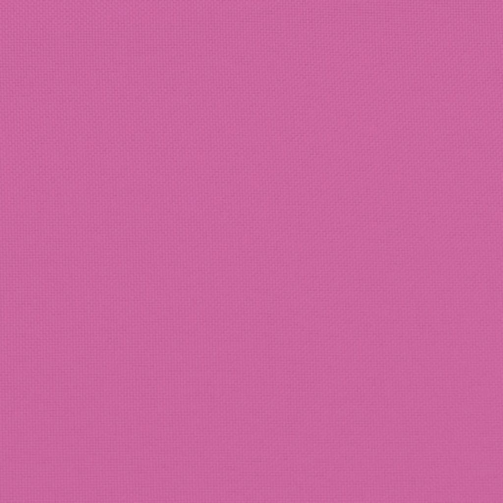 vidaXL Μαξιλάρι Ξαπλώστρας Ροζ από Ύφασμα Oxford