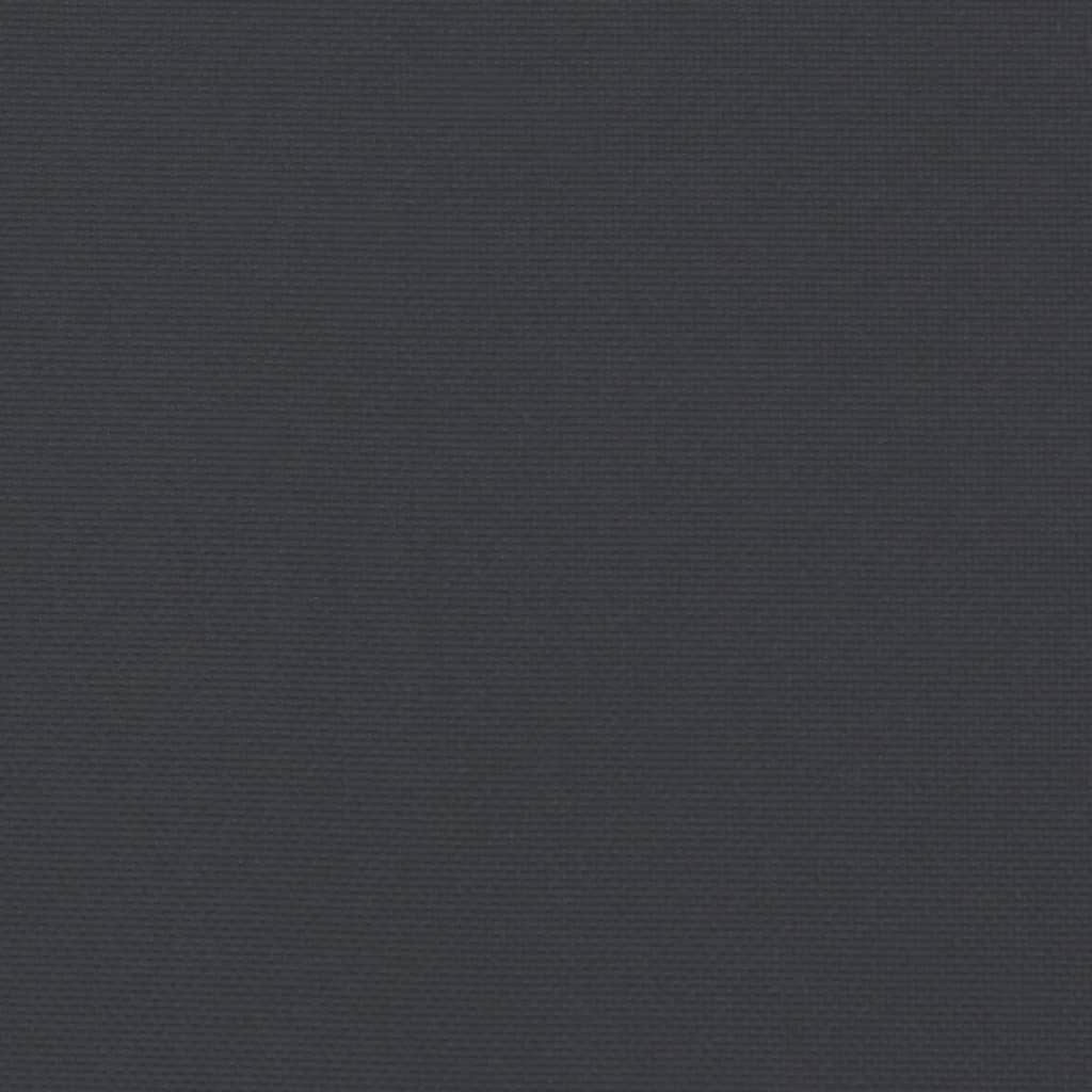 vidaXL Μαξιλάρια Παλέτας Κήπου 4 τεμ. Μαύρα 50x50x7 εκ. Oxford Ύφασμα