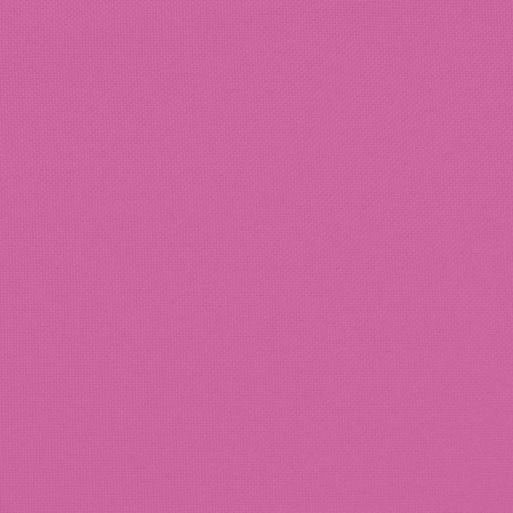 vidaXL Μαξιλάρια Καρέκλας 6 τεμ. Ροζ 50x50x7 εκ. Oxford Ύφασμα