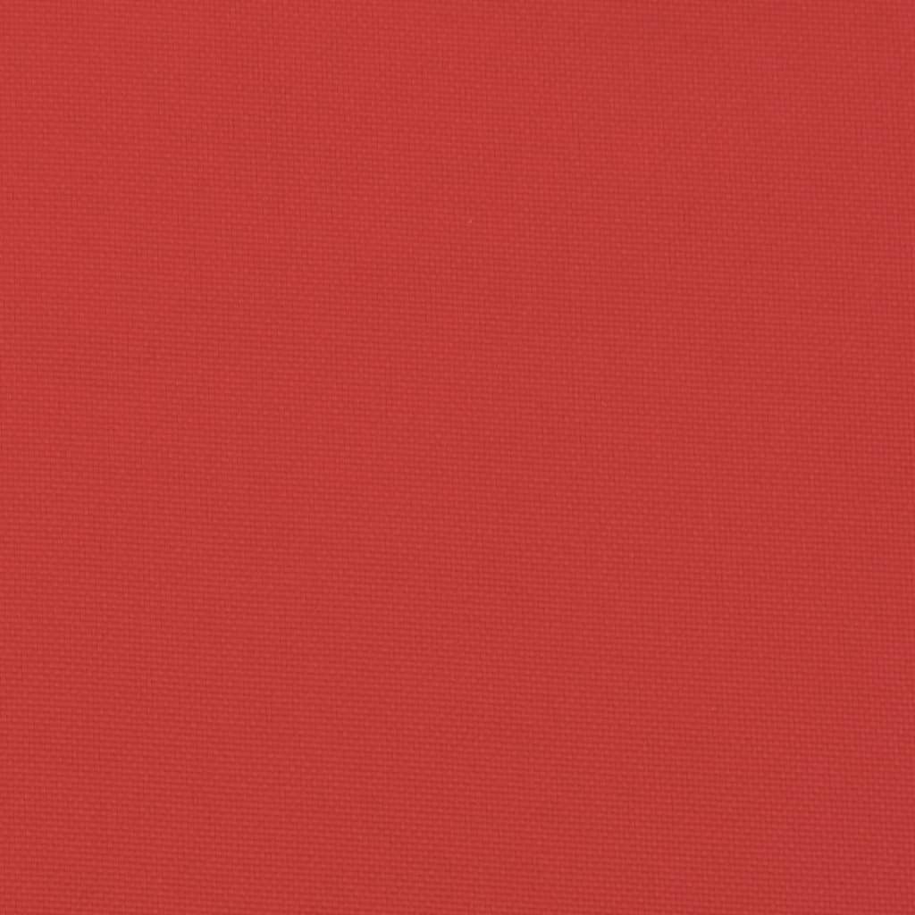 vidaXL Μαξιλάρι Πάγκου Κήπου Κόκκινο 150x50x7 εκ. Ύφασμα Oxford