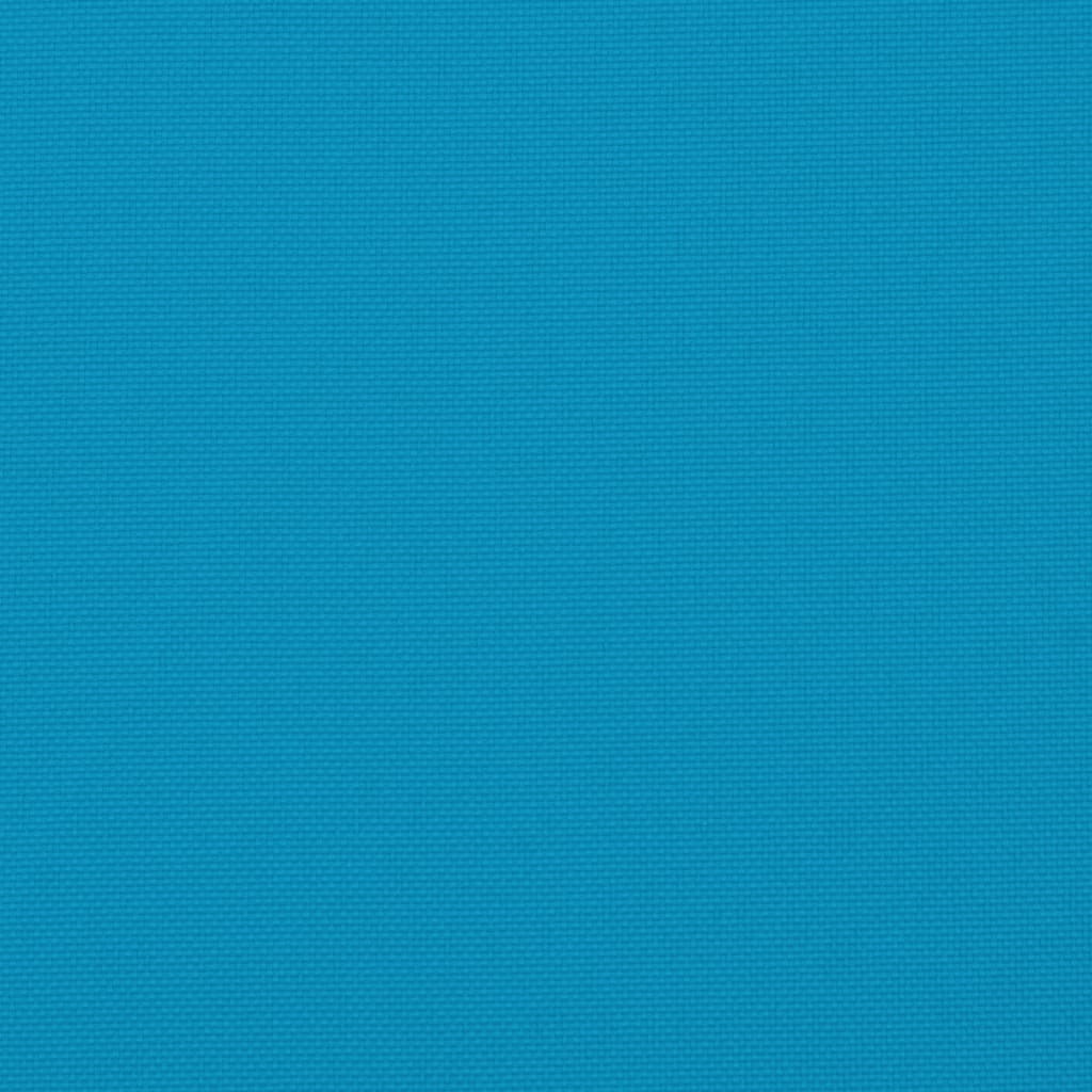 vidaXL Μαξιλάρια Πάγκου Κήπου 2 τεμ. γαλάζιο 100x50x7cm Ύφασμα Oxford