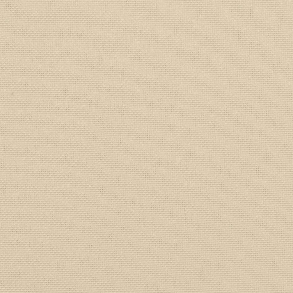 vidaXL Μαξιλάρια Παλέτας Μπεζ 60 x 60 x 8 εκ. από Ύφασμα Oxford
