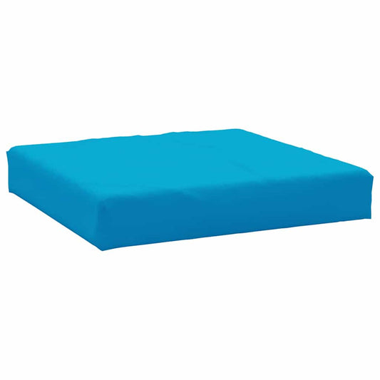 vidaXL Μαξιλάρια Παλέτας Αν. Μπλε 60x60x9,5 εκ. από Ύφασμα Oxford