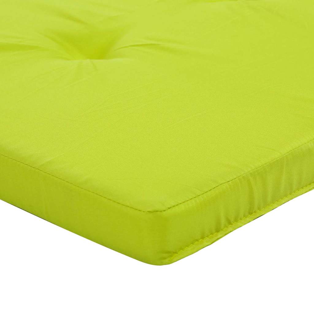 vidaXL Μαξιλάρι Καρέκλας 2 pcs Ανοιχτό πράσινο 58 x 77 x 4.5 εκ