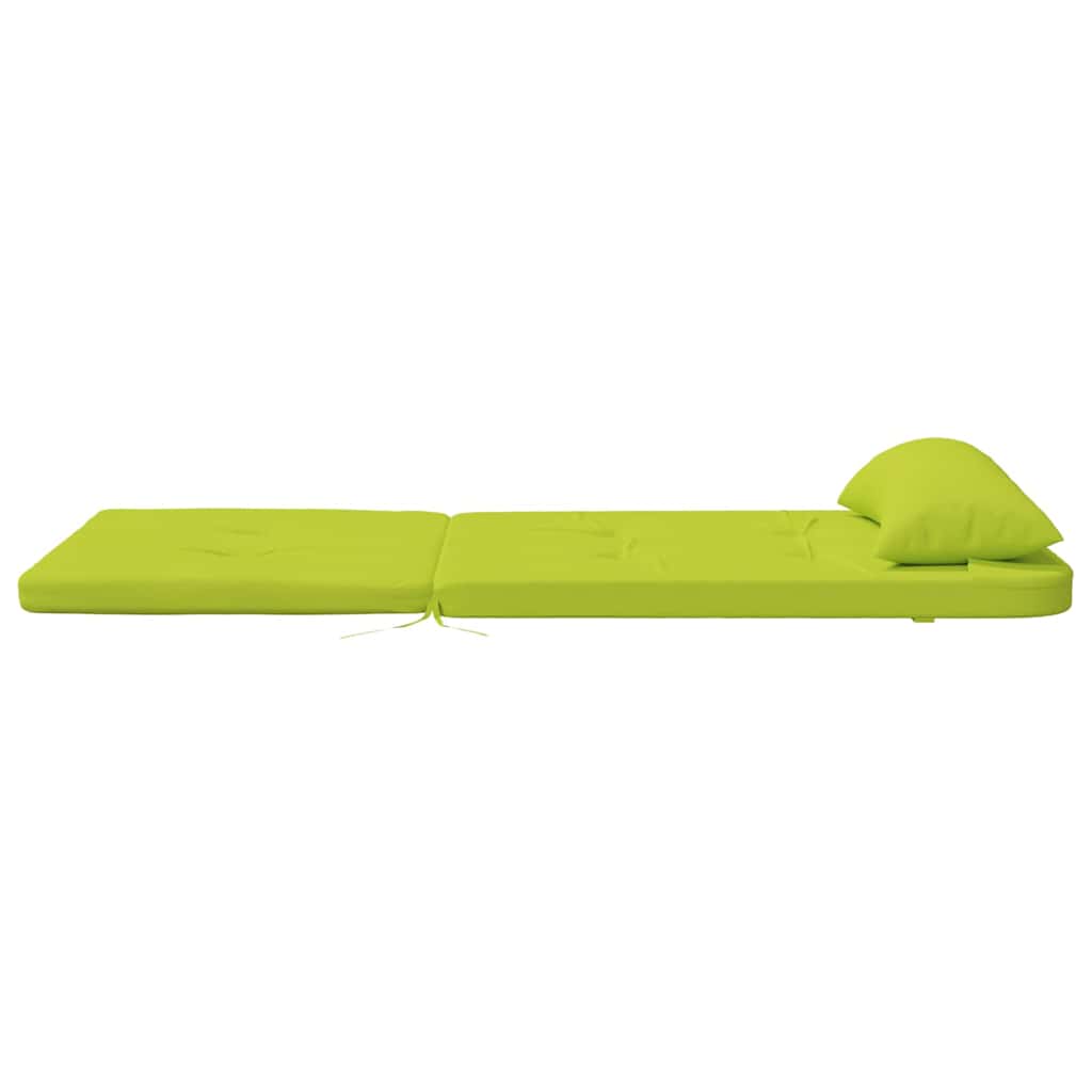vidaXL Μαξιλάρι Καρέκλας 2 pcs Ανοιχτό πράσινο 58 x 77 x 4.5 εκ