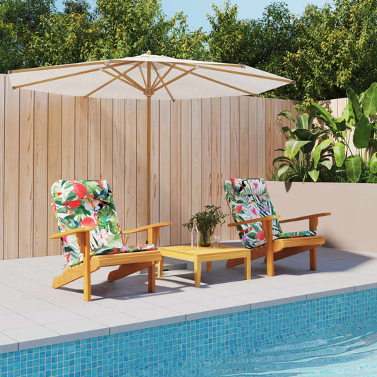 vidaXL Μαξιλάρια Καρέκλας Adirondack 2 τεμ. Πολύχρωμα Ύφασμα Oxford