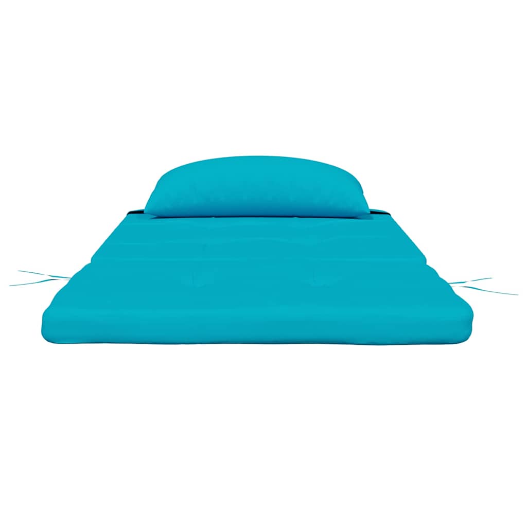 vidaXL Μαξιλάρι Καρέκλας 2 pcs Τιρκουάζ 58 x 77 x 4.5 εκ Ύφασμα Oxford