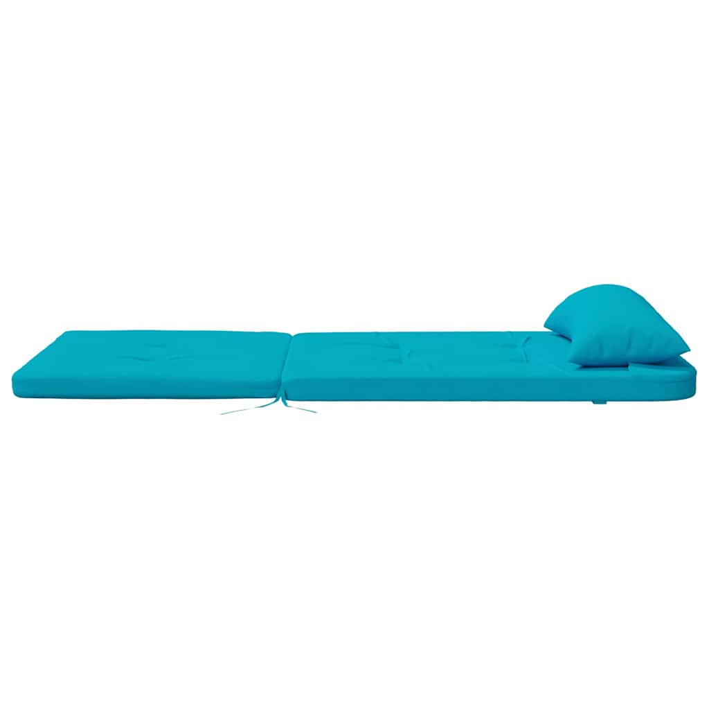 vidaXL Μαξιλάρι Καρέκλας 2 pcs Τιρκουάζ 58 x 77 x 4.5 εκ Ύφασμα Oxford