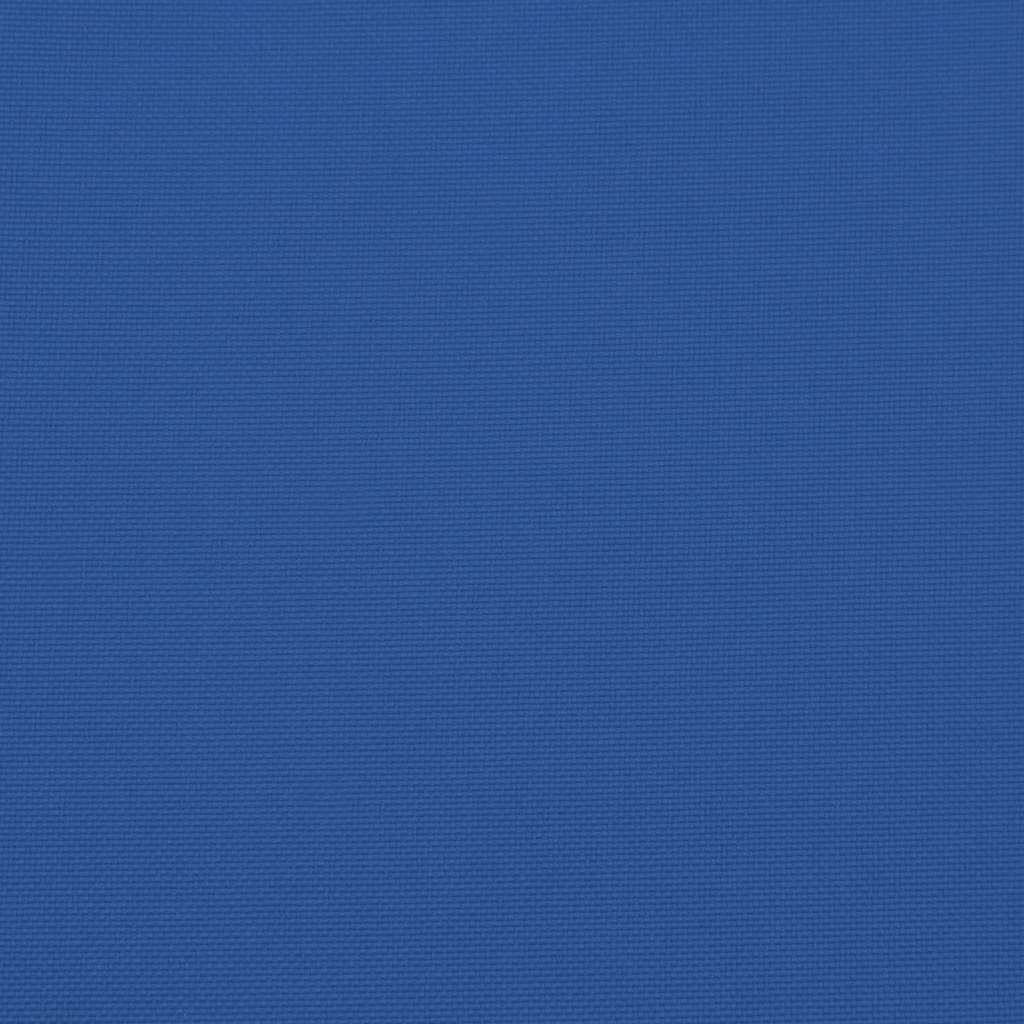 vidaXL Μαξιλάρι Ξαπλώστρας Μπλε Ρουά 180x60x4 εκ. από Ύφασμα Oxford