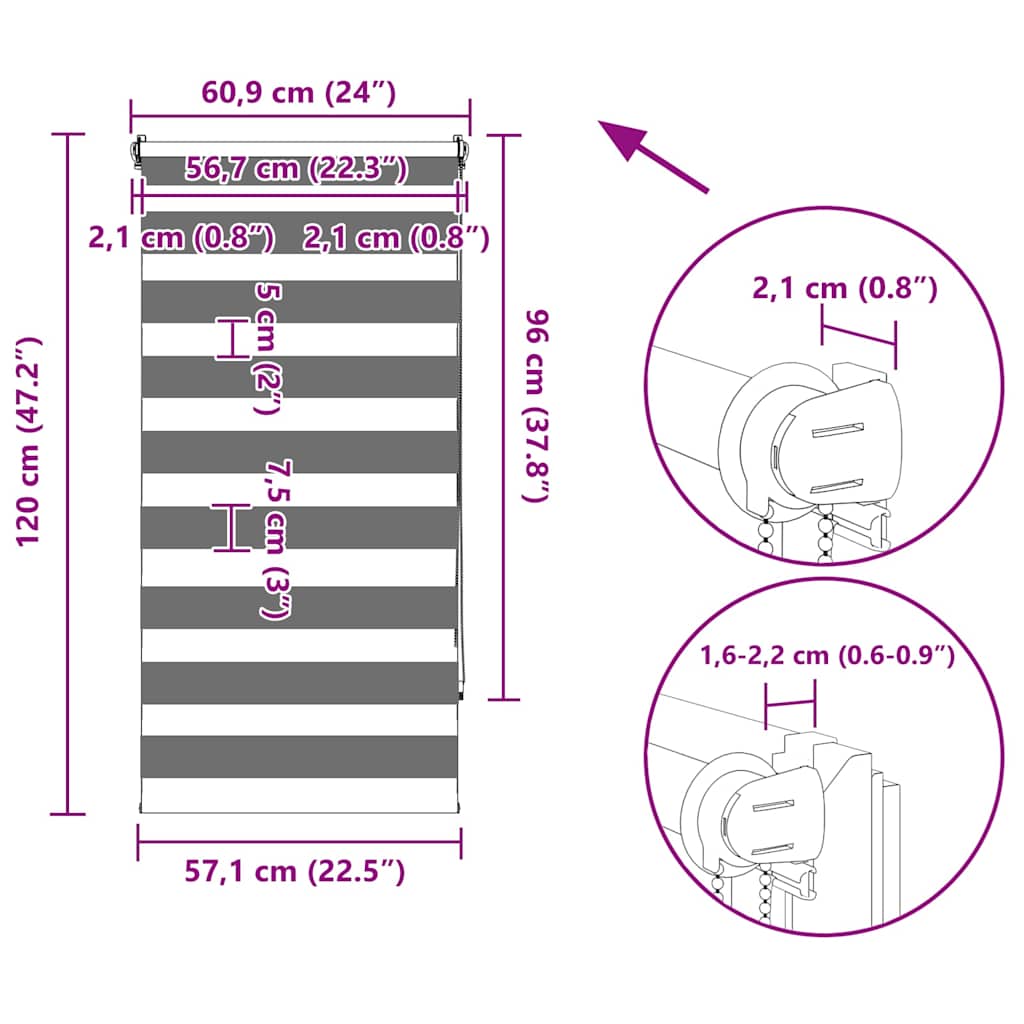 vidaXL Μαξιλάρια Καρέκλας με Πλάτη 2 τεμ. Γαλάζια από Ύφασμα Oxford