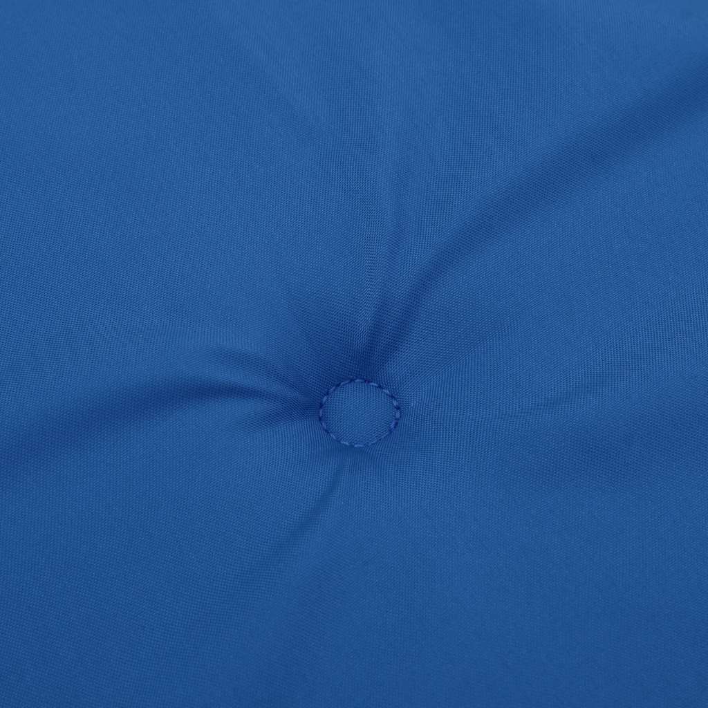 vidaXL Μαξιλάρια Καρέκλας με Πλάτη 2 τεμ. Μπλε Ρουά από Ύφασμα Oxford