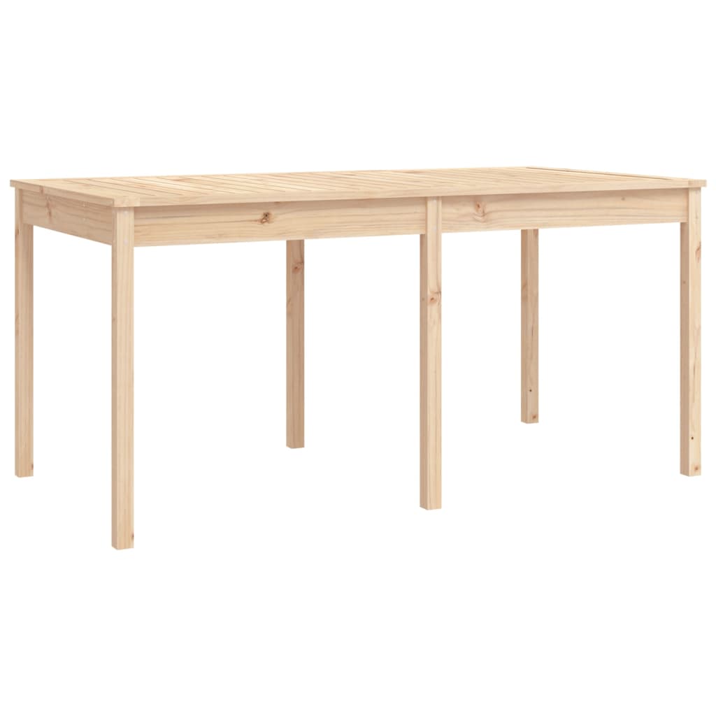 vidaXL Σετ Τραπεζαρίας Κήπου 7 Τεμαχίων από Μασίφ Ξύλο Πεύκου