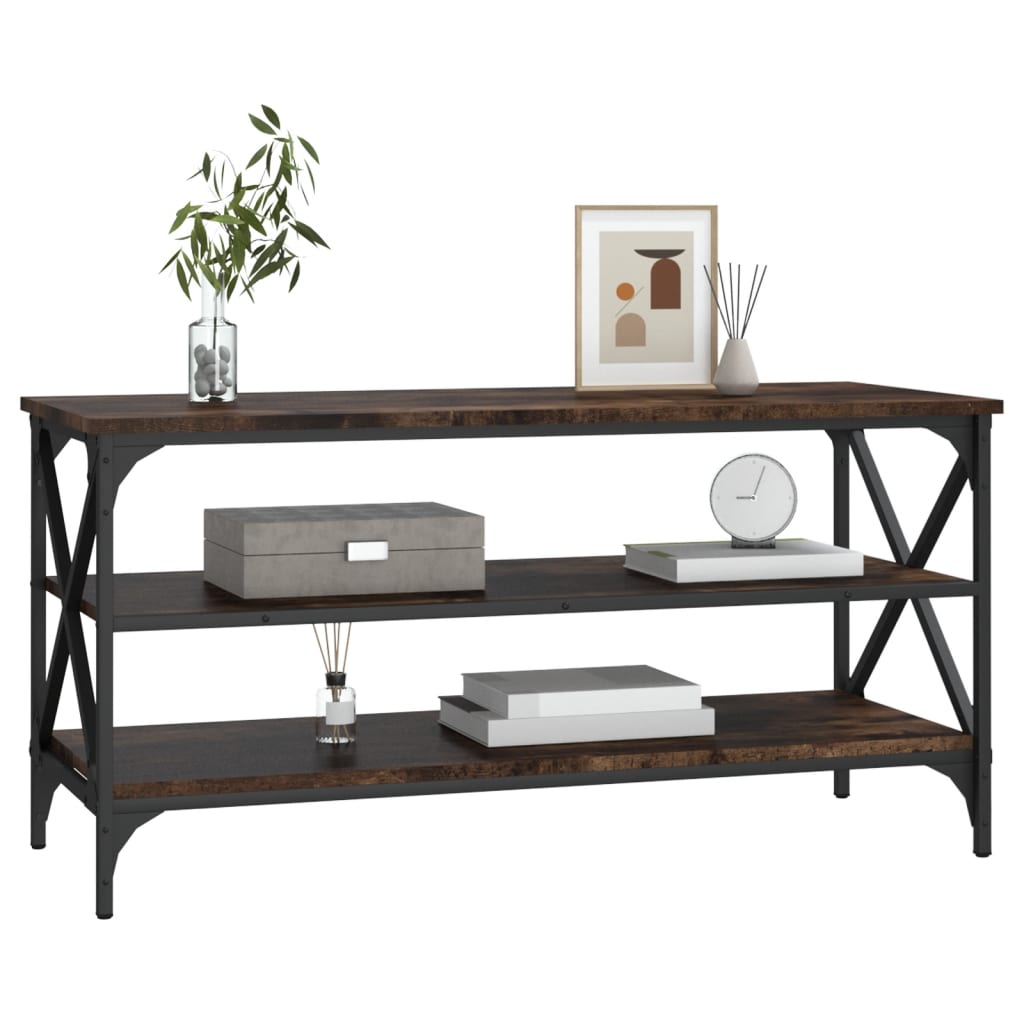 vidaXL Έπιπλο Τηλεόρασης Καπνιστή Δρυς 100x40x50 εκ. Επεξ. Ξύλο