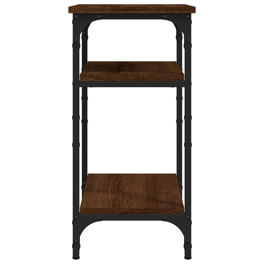 vidaXL Βοηθητικό Τραπέζι Καφέ Δρυς 35 x 30 x 60 εκ. Επεξεργασμένο Ξύλο