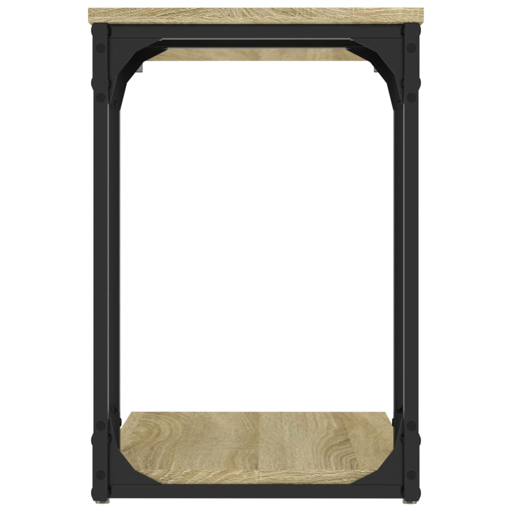 vidaXL Βοηθητικό Τραπέζι Sonoma Δρυς 50x35x52 εκ. Επεξεργασμένο Ξύλο
