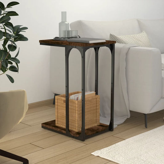 vidaXL Βοηθητικό Τραπέζι Καπνιστή Δρυς 40x30x60 εκ. Επεξεργασμένο Ξύλο