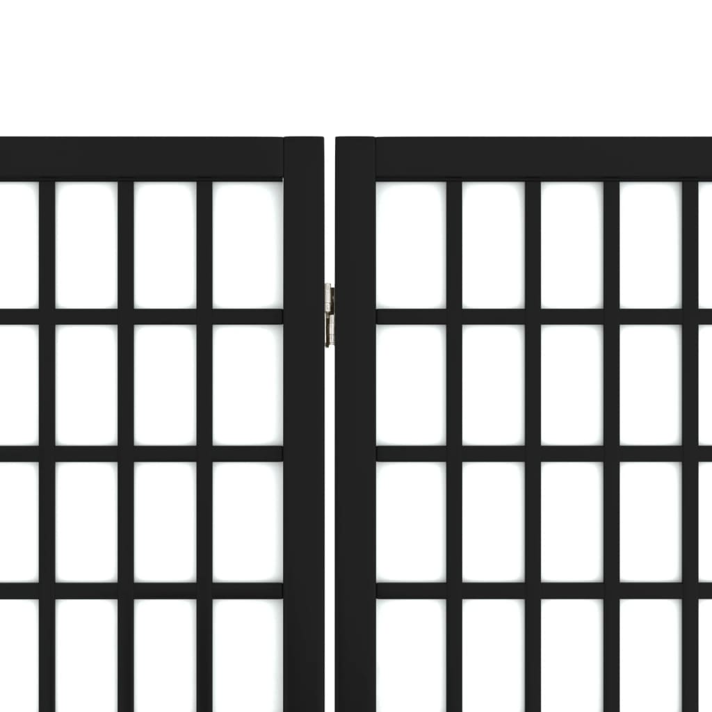 vidaXL Παραβάν Ιαπωνικού Στιλ με 3 Πάνελ Πτυσσόμενο Μαύρο 120x170 εκ.