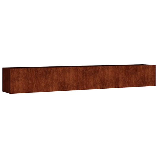 vidaXL Ζαρντινιέρα 280 x 40 x 40 εκ. από Ατσάλι Σκληρυθέν στον Αέρα