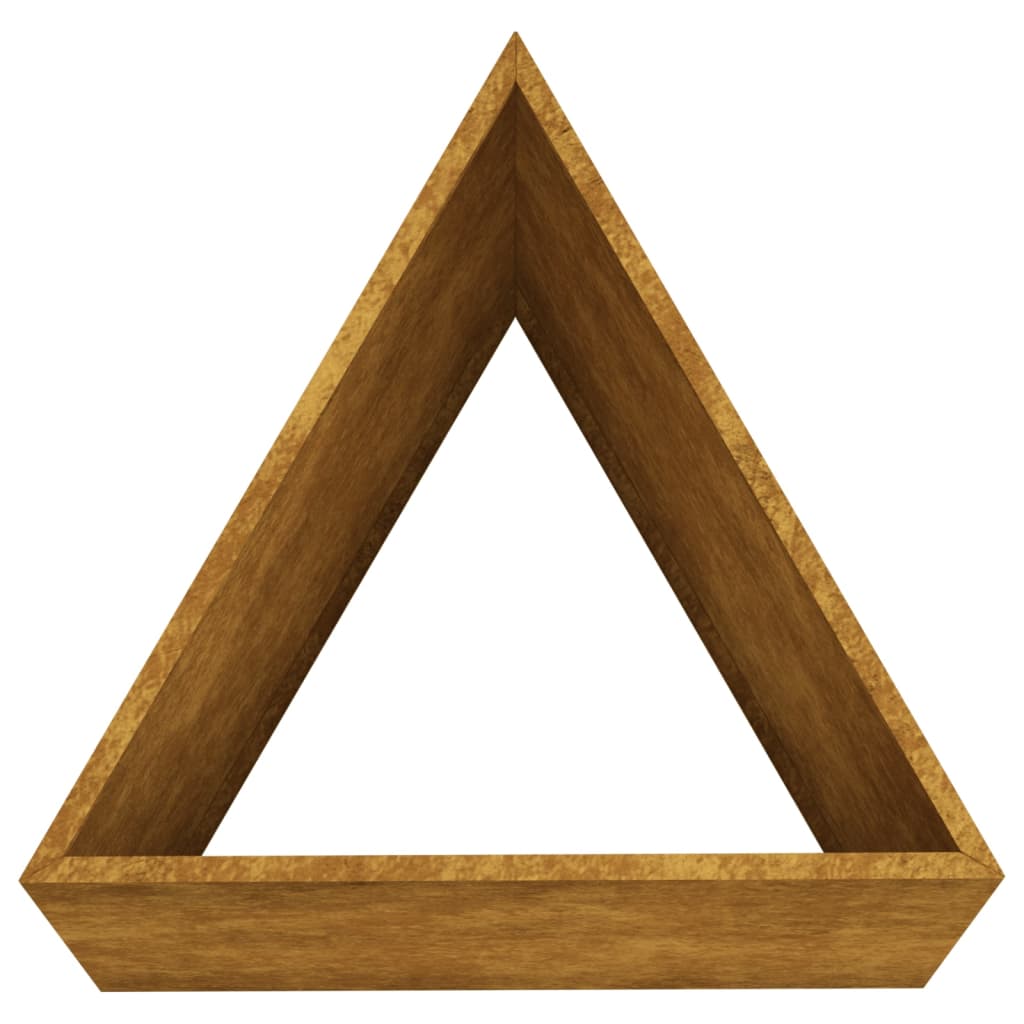 vidaXL Ζαρντινιέρα 40 x 34,5 x 75 εκ. από Ατσάλι Σκληρυθέν στο Αέρα