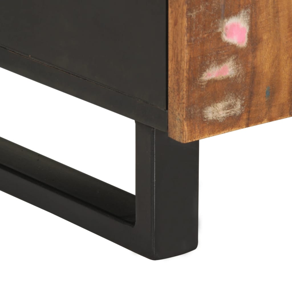 vidaXL Έπιπλο Τηλεόρασης 105x33,5x46 εκ Μασίφ Ανακυκλ. Ξύλο & Επ. Ξύλο