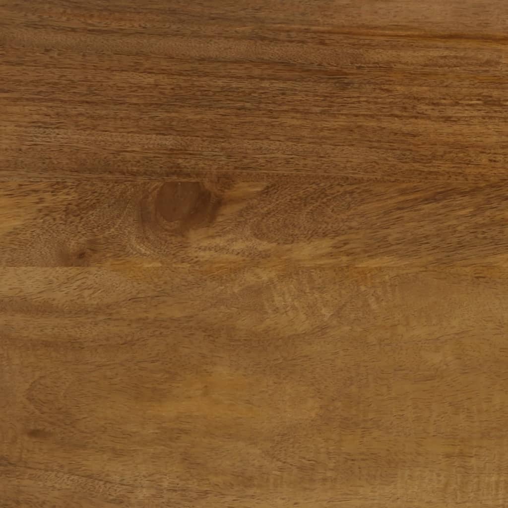vidaXL Έπιπλο Τηλεόρασης 100x33x46 εκ. Μασίφ Ξύλο Μάνγκο & Επεξ. Ξύλο
