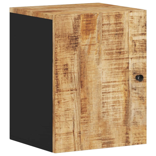 vidaXL Ντουλάπι Μπάνιου Επιτοίχιο 38x33x48 εκ. από Μασίφ Ξύλο Μάνγκο