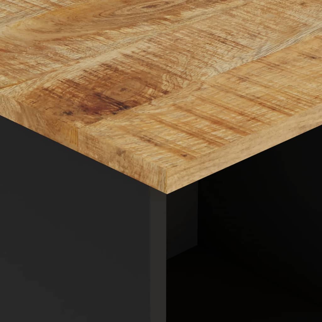 vidaXL Ντουλάπι Μπάνιου 38 x 33 x 160 εκ. από Μασίφ Ξύλο Μάνγκο