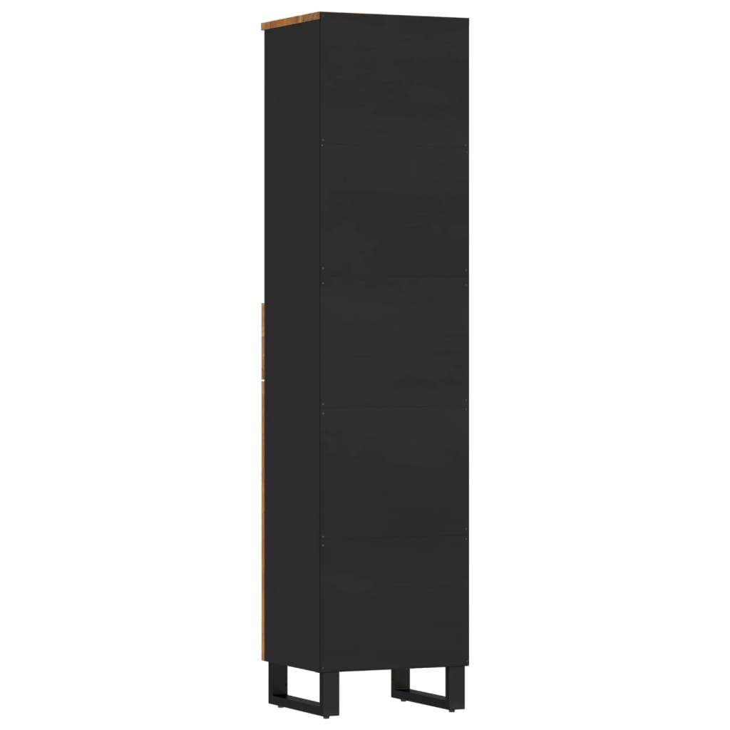 vidaXL Ντουλάπι Μπάνιου 38 x 33 x 160 εκ. από Μασίφ Ξύλο Μάνγκο