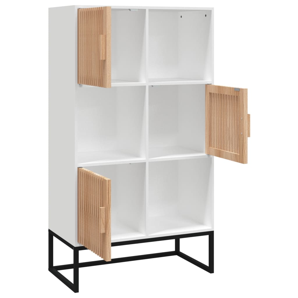 vidaXL Ντουλάπι Λευκό 70 x 35 x 125 εκ. από Επεξεργασμένο Ξύλο