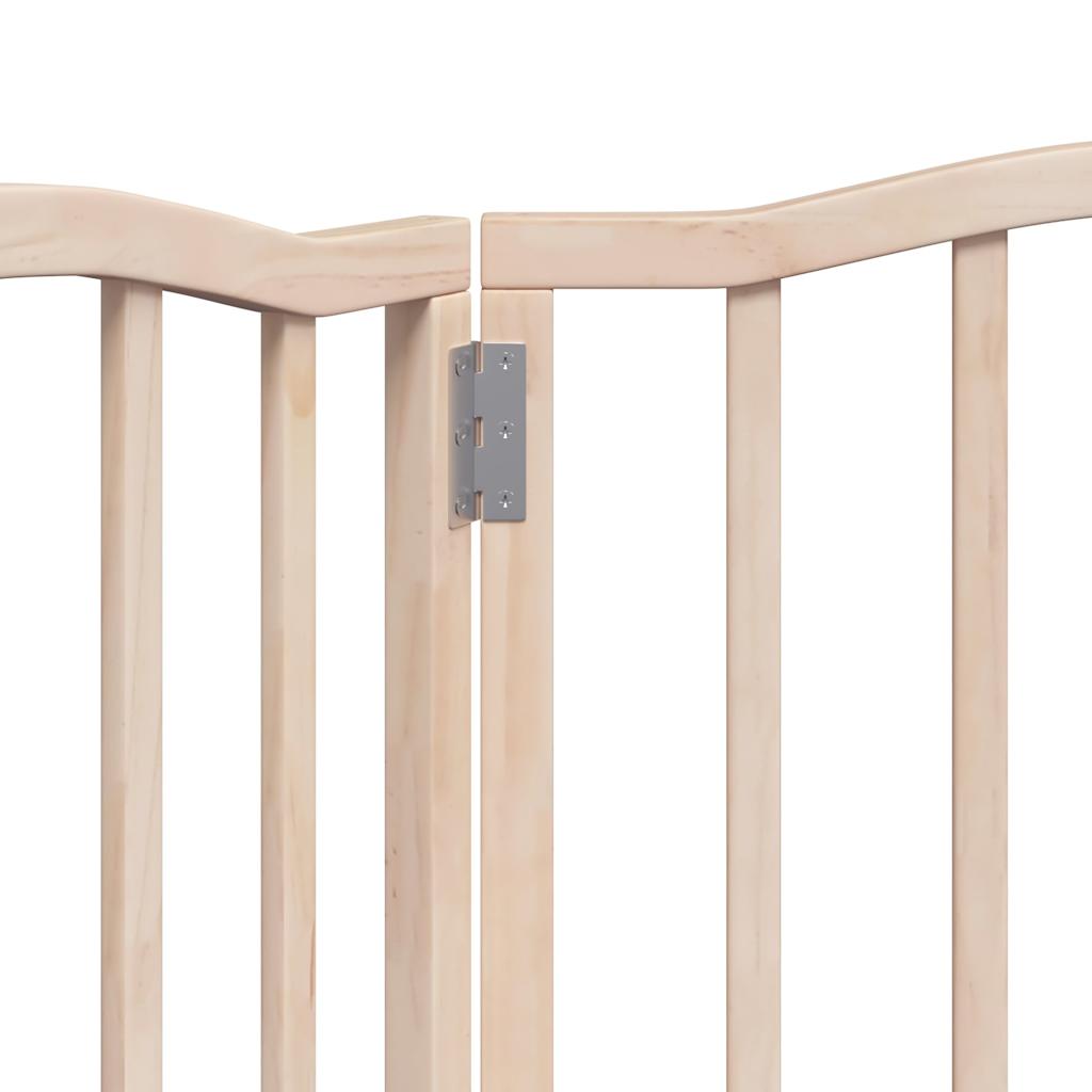 vidaXL Διαχωριστικό Σκύλων Πτυσσόμενο 3 Πάνελ 150 εκ. Ξύλο Λεύκας