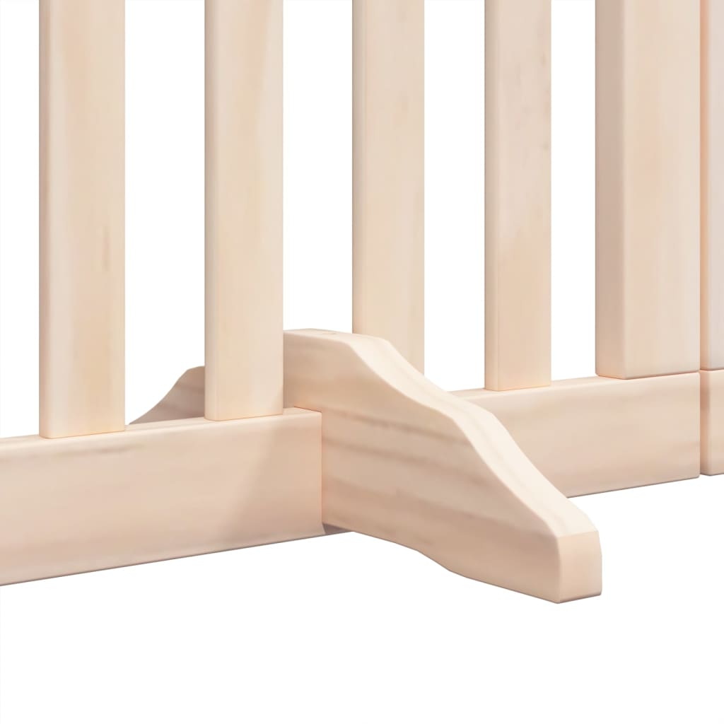 vidaXL Διαχωριστικό Σκύλων/Πόρτα Πτυσσόμενο 6 Πάνελ 300εκ. Ξύλο Λεύκας