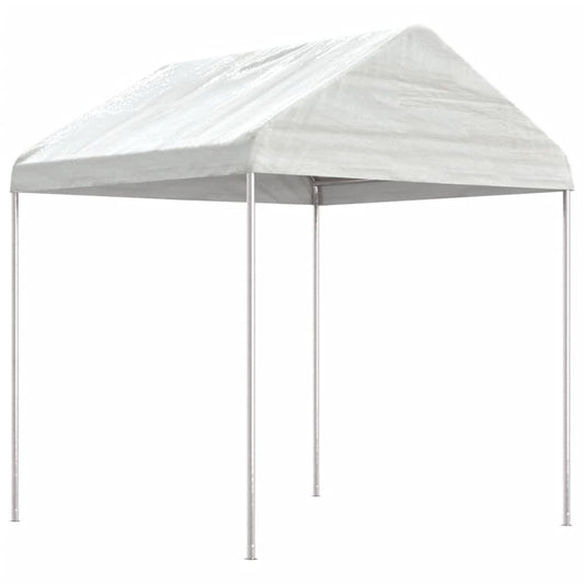 vidaXL Κιόσκι με Τέντα Λευκό 2,28 x 2,23 x 2,69 μ. από Πολυαιθυλένιο