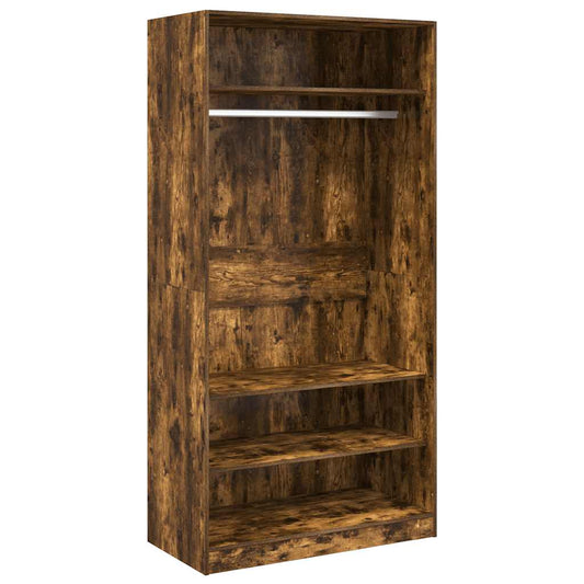 vidaXL Ντουλάπα Καπνιστή Δρυς 100x50x200 εκ. από Επεξεργασμένο Ξύλο