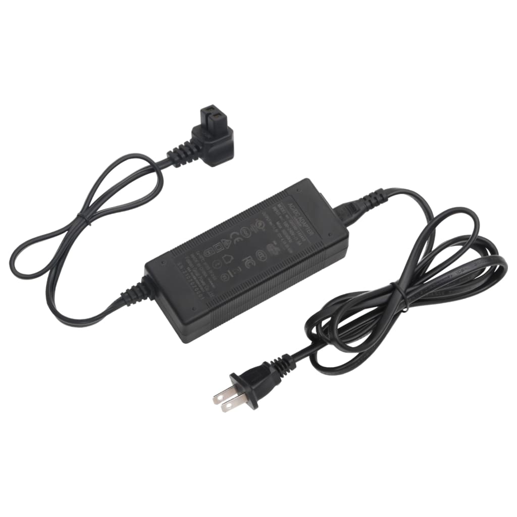 vidaXL Ψυγείο με Λαβή & Προσαρμογέα Μαύρο & Λευκό 25 Λ. από PP & PE