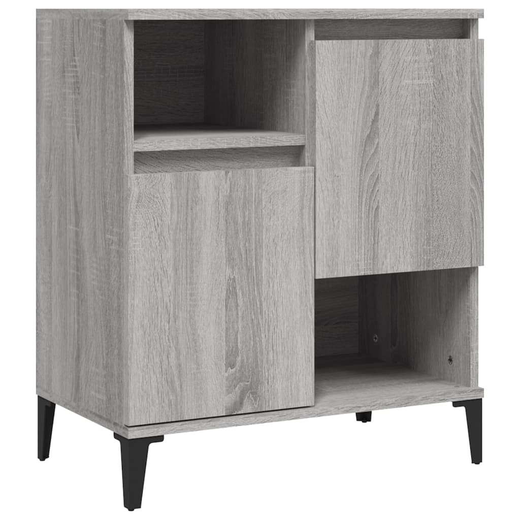 vidaXL Ντουλάπι Γκρι Sonoma 60x35x70 εκ. από Επεξεργασμένο Ξύλο