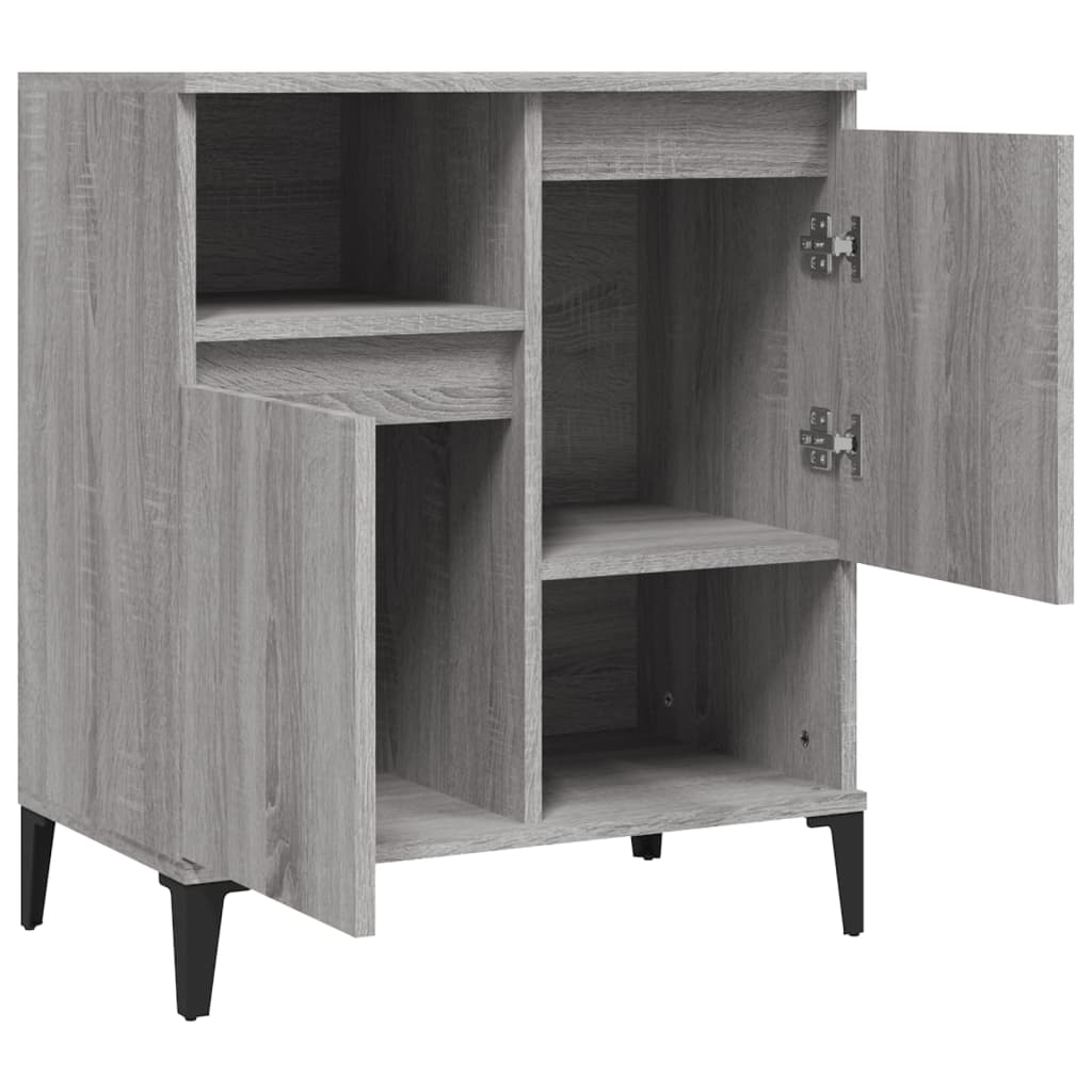 vidaXL Ντουλάπι Γκρι Sonoma 60x35x70 εκ. από Επεξεργασμένο Ξύλο