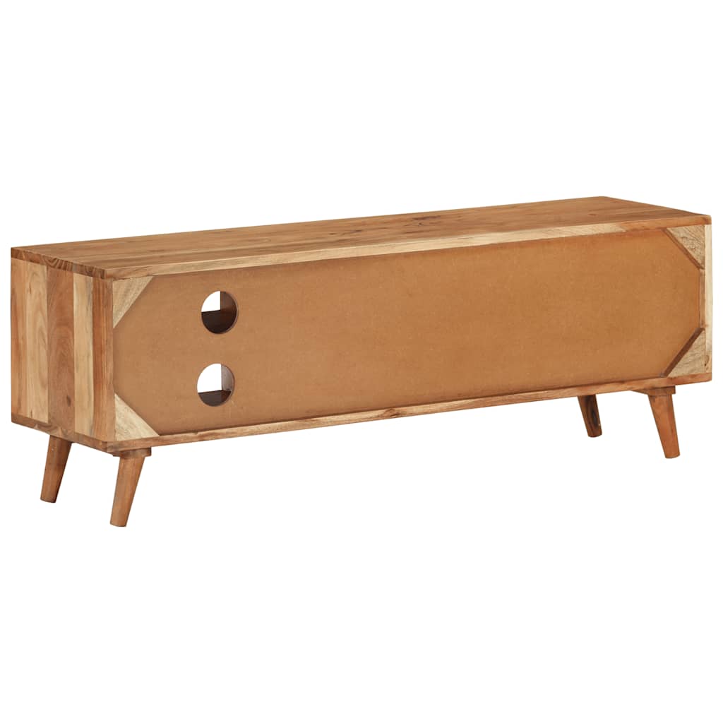 vidaXL Έπιπλο Τηλεόρασης 112 x 30 x 40 εκ. από Μασίφ Ξύλο Ακακίας