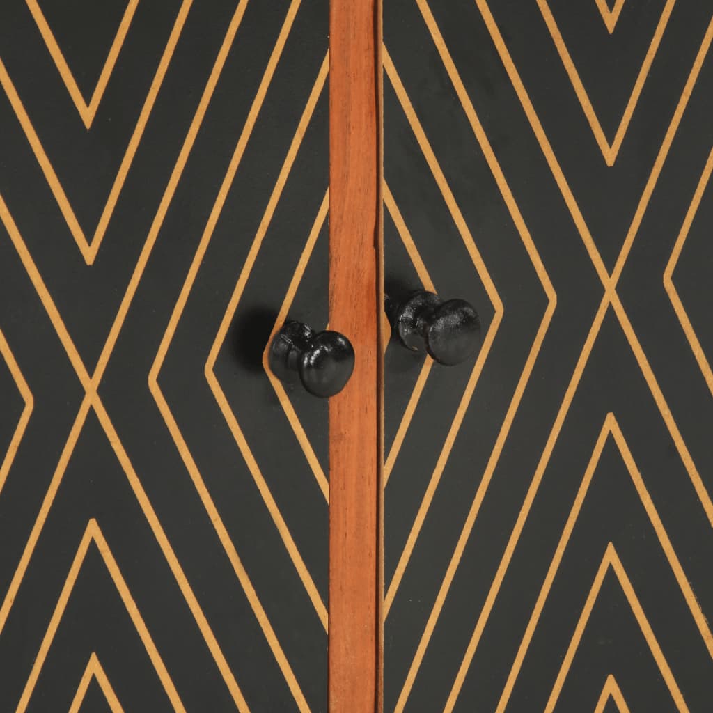 vidaXL Ντουλάπι 60 x 33 x 74 εκ. από Μασίφ Ξύλο Ακακίας