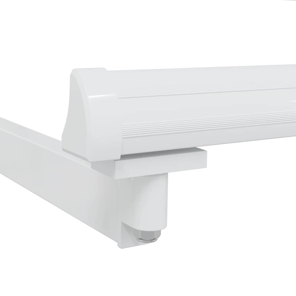 vidaXL Manual Awning Frame 3,5 x 2,5 m Λευκό Powder-Coated Aluminium