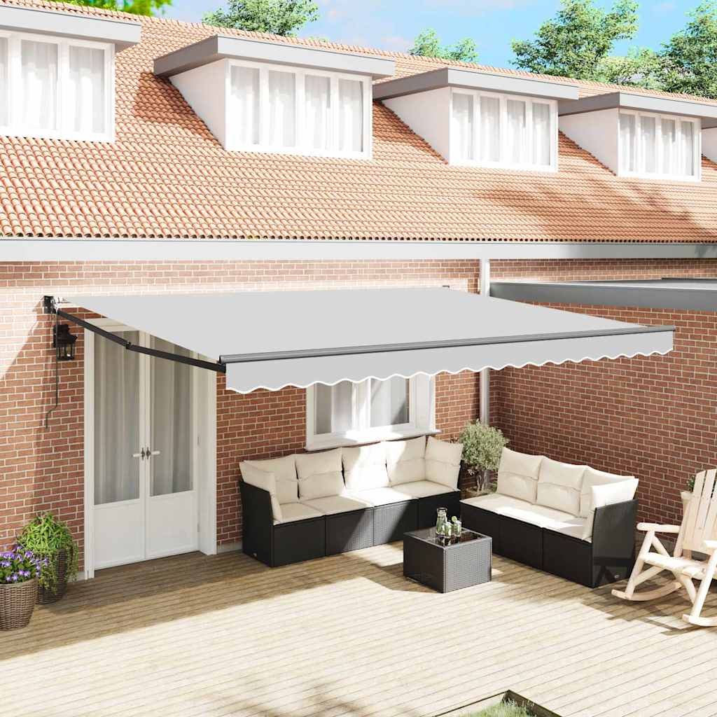 vidaXL Electric Awning Frame 4 x 3 m Ανθρακί