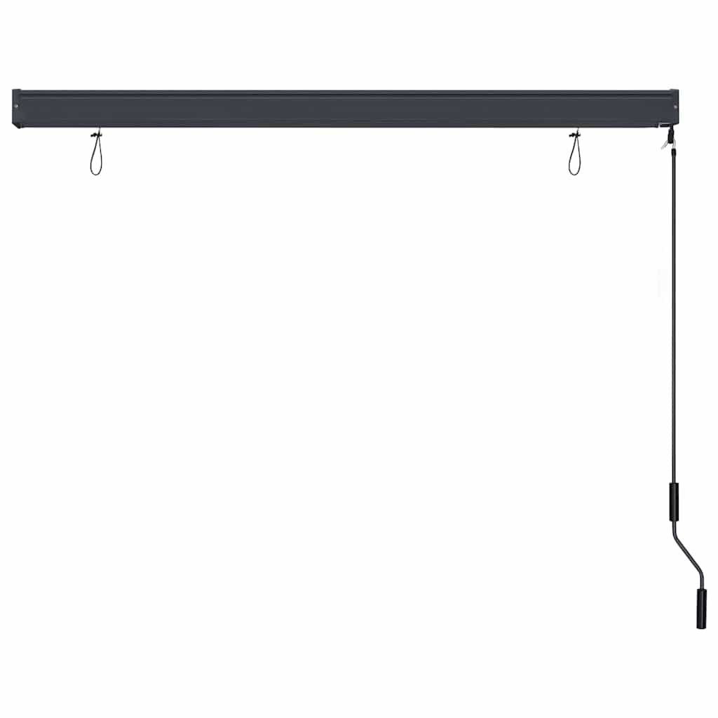 vidaXL Ρόλερ Μπλε και άσπρο 180 x 250 cm Ύφασμα και Αλουμίνιο