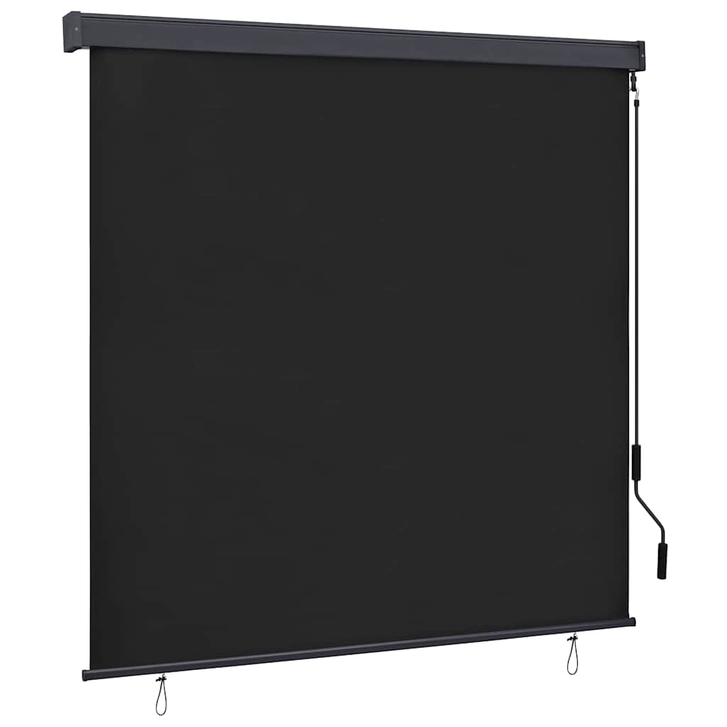 vidaXL Ρόλερ Ανθρακί 180 x 250 cm Ύφασμα και Αλουμίνιο