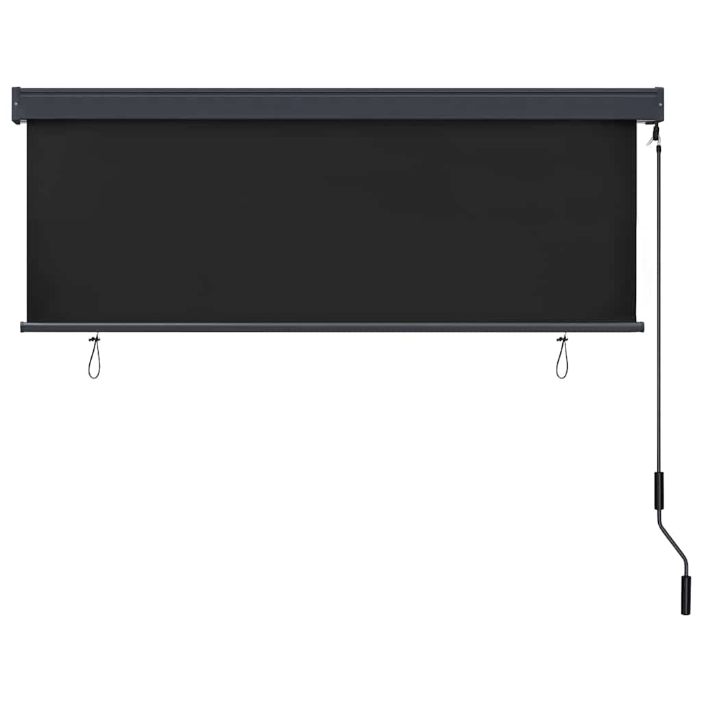 vidaXL Ρόλερ Ανθρακί 180 x 250 cm Ύφασμα και Αλουμίνιο