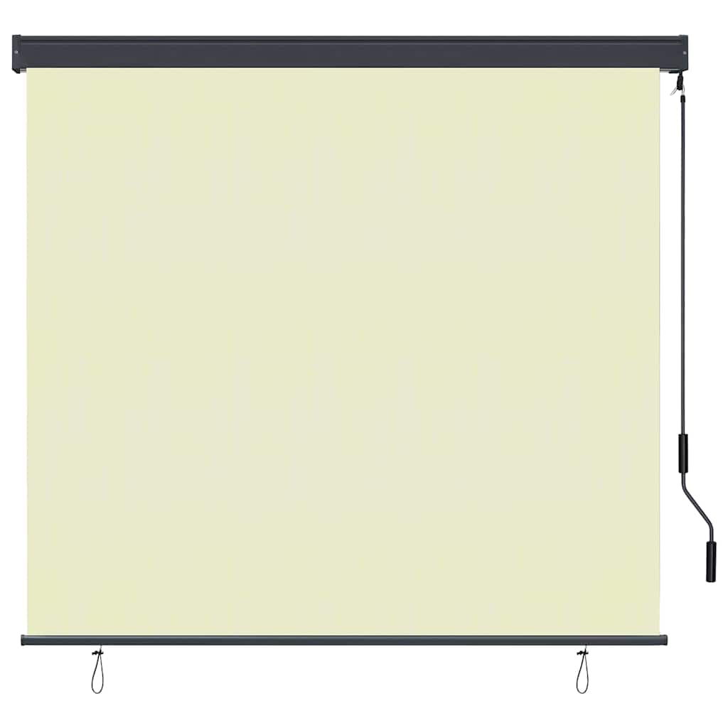 vidaXL Ρόλερ Κρεμ 180 x 250 cm Ύφασμα και Αλουμίνιο
