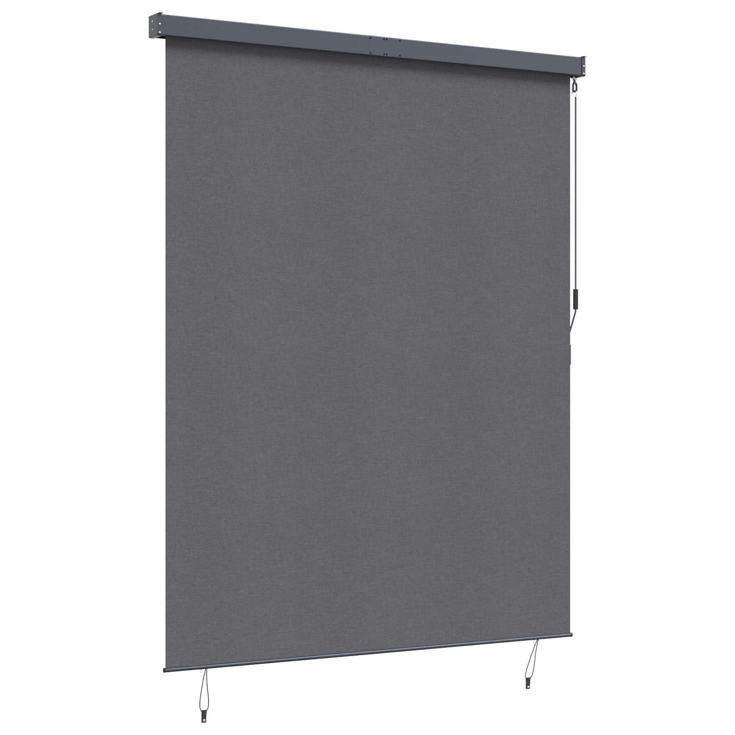 vidaXL Ρόλερ (στόρι) Ανθρακί 220 x 250 cm Ύφασμα και Αλουμίνιο